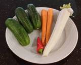 A picture of step 2 of Asian Vegetable "Noodle" Salad.