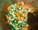 A picture of step 3 of Vegetable stew.