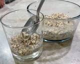 A picture of step 5 of Breakfast Parfait of Overnight Oats, Chia, and Fruit.