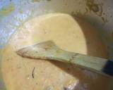 A picture of step 18 of Baked potato croquettes with pumkin/carrot/tomato soup.