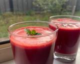 A picture of step 3 of Beetroot juice.