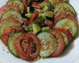 A picture of step 3 of Cucumber and tomato salad.