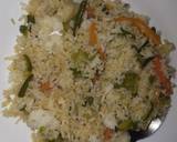 A picture of step 6 of Vegetable stir fried rice #creativerice.