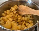 A picture of step 3 of Spiced Caramelised onion and potato soup.