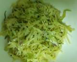 A picture of step 4 of Quick Cabbage with Mustard seeds.