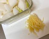 A picture of step 3 of Japanese Daikon Soy Pickles.