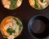รูปขั้นตอนการทำที่ 2 ของ ขนมปังถ้วยมัฟฟินหน้าไข่และชีส🧁🍳🧀