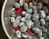 A picture of step 2 of #ChooseToCook Damson and beetroot ketchup.