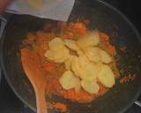 A picture of step 8 of Mixed vegetables stew. #themechallenge.