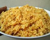 A picture of step 8 of CarrotJollof Rice.