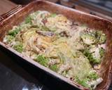 A picture of step 4 of Baked Romanesco and Savoy cabbage.